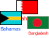 6 countries flags that start with 'B' Cursors cursor preview