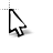 black and white  cursor