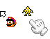 Mario Paint Cursors preview