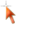 Gold and orange cursor