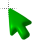 Green Darkened cursor