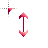 Vertical resize cursor