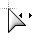 Horizontal resize cursor
