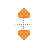 Vertical resize cursor