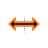 Horizontal resize cursor