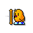 Vertical resize cursor