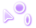 Purple Neon Glass Cursors preview