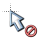 Unavailable cursor