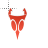 Invader Zim Logo Red Flash cursor