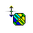 Vertical resize cursor