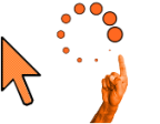 Orange (updated) Cursors preview