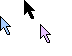 Navy Multi-colored Cursors preview
