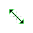 Diagonal Resize \ cursor