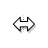 Horizontal resize cursor