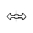 Horizontal resize cursor