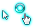 Dark Gray Streetlight Cursors cursor preview
