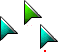 Blue Neon Cursors cursor preview