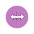 Horizontal resize cursor