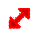 Diagonal2GlowingRed cursor