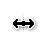 Horizontal resize cursor