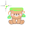 Bears Cursor Set - Avocado Bear cursor