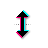 Vertical resize cursor