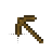 Minecraft's Wood Pick Axe cursor