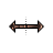 Horizontal resize cursor