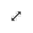 Diagonal resize 1 cursor