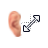 Ear Diagonal 2 cursor