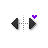 Horizontal resize cursor