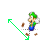 Luigi Diagonal 1 cursor