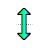Vertical resize cursor