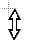 Vertical resize cursor
