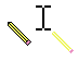 Pencil and Text Cursors preview