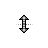 Vertical resize cursor
