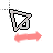 Horizontal resize cursor