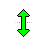 Vertical resize cursor