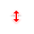 Vertical resize cursor