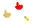 the glitched pack V2 Cursors preview