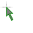 Cursor Nova Era Reverso em tom de verde cursor