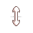Vertical resize cursor