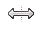 Horizontal resize cursor