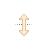Vertical resize cursor