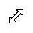 Reversed Diagonal Resize 2 cursor