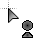 Smooth person sel cursor