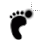left foot cursor