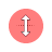 Vertical resize cursor