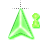 Emerald Person cursor