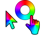Rainbow Mandelbrot Zoom Cursors preview
